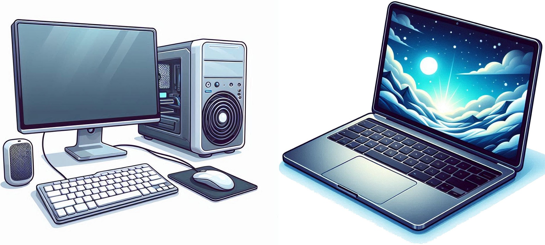 デスクトップとノートどっちのPCを選んだらいい？