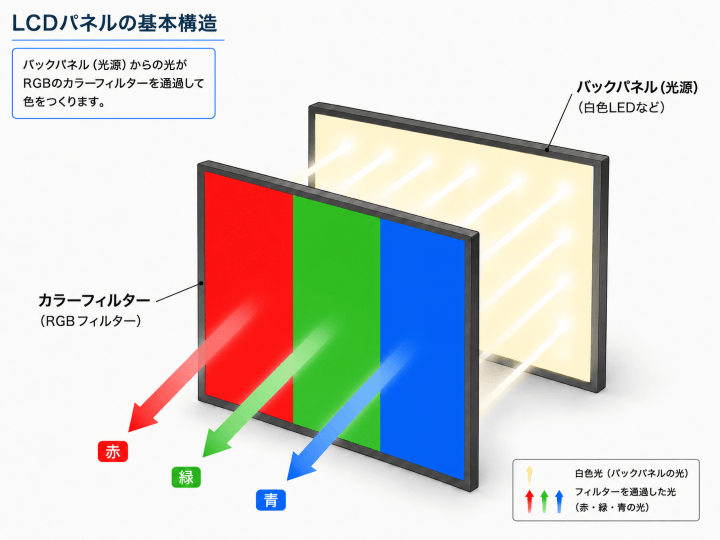IPSやTNってなに？ディスプレイのパネル方式をざっくり解説